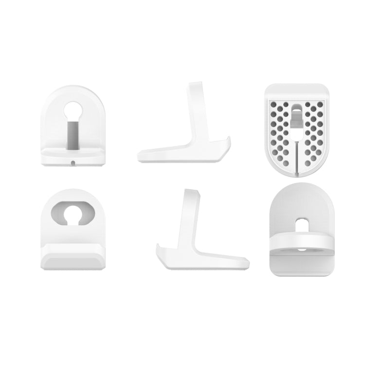 For Amazfit T-Rex 2 Smartwatch Silicone Charging Bracket(White) - Charger by buy2fix | Online Shopping UK | buy2fix