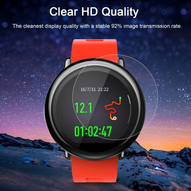 ENKAY Hat-Prince for Xiaomi Huami AMAZFIT Smart Watch 0.2mm 9H Surface Hardness 2.15D Explosion-proof Tempered Glass Full Screen Film - Screen Protector by ENKAY | Online Shopping UK | buy2fix
