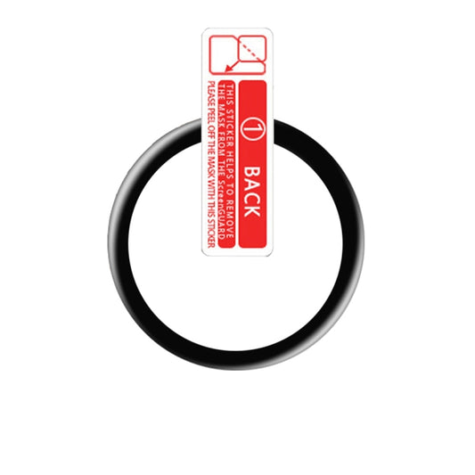 Curved 3D Composite Material Soft Film Screen Protector For Xiaomi IMILAB W12 (Black) by buy2fix