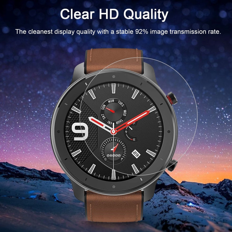 For Amazfit GTR 47mm 0.26mm 2.5D 9H Tempered Glass Film Screen Protector - Screen Protector by buy2fix | Online Shopping UK | buy2fix