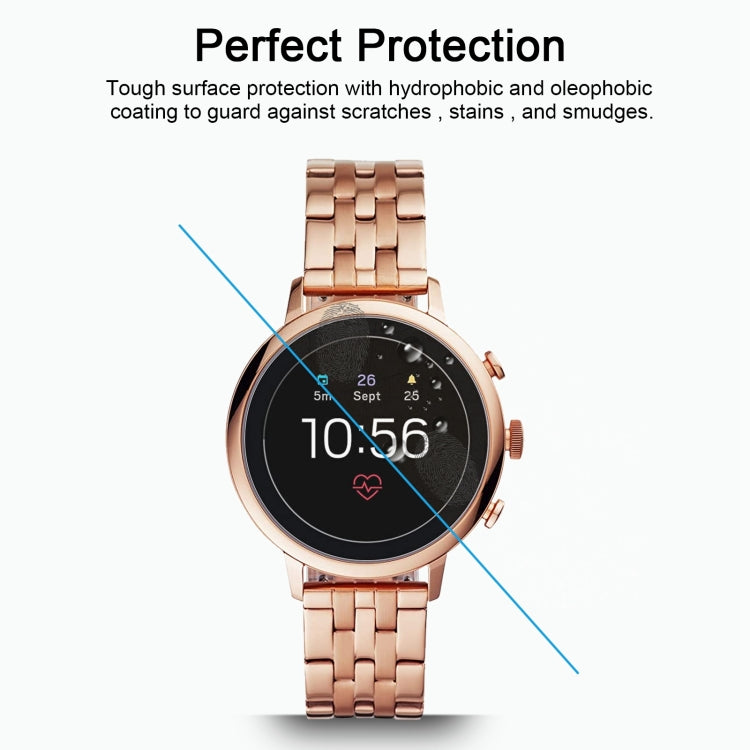 For Fossil Q Venture HR Gen4 0.26mm 2.5D 9H Tempered Glass Film Screen Protector - Screen Protector by buy2fix | Online Shopping UK | buy2fix