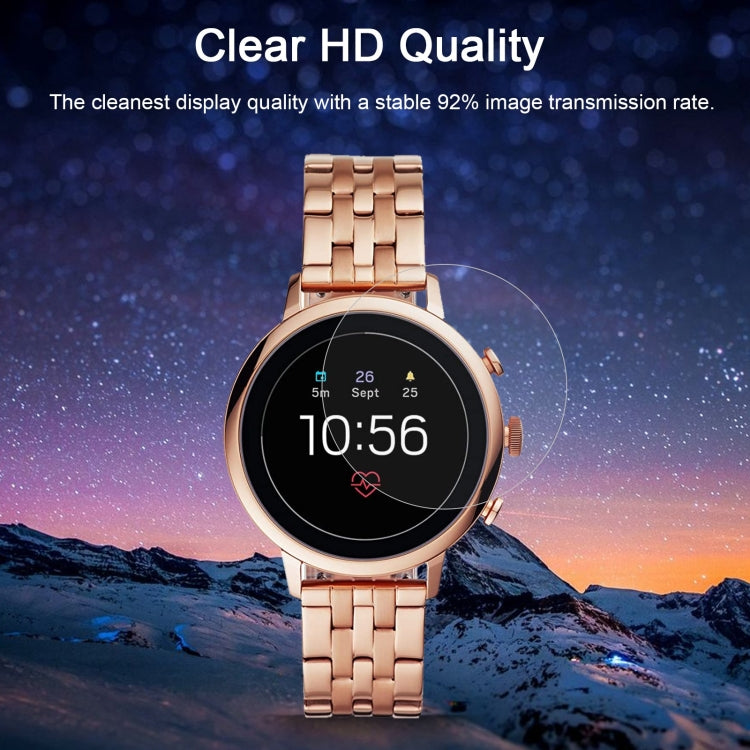 For Fossil Q Venture HR Gen4 0.26mm 2.5D 9H Tempered Glass Film Screen Protector - Screen Protector by buy2fix | Online Shopping UK | buy2fix