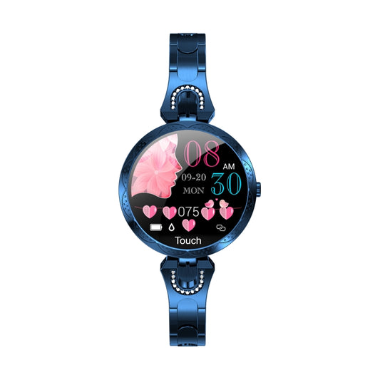 AK15 Fashion Smart Female Bracelet, 1.08 inch Color LCD Screen, IP67 Waterproof, Support Heart Rate Monitoring / Sleep Monitoring / Remote Photography (Blue) - Smart Wristbands by buy2fix | Online Shopping UK | buy2fix
