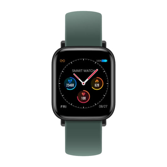 Q10 Fashion Smart Sports Watch, 1.3 inch TFT Screen, IP67 Waterproof, Support Heart Rate / Blood Pressure Monitoring / Sleep Monitoring / Sedentary Reminder (Green) by buy2fix