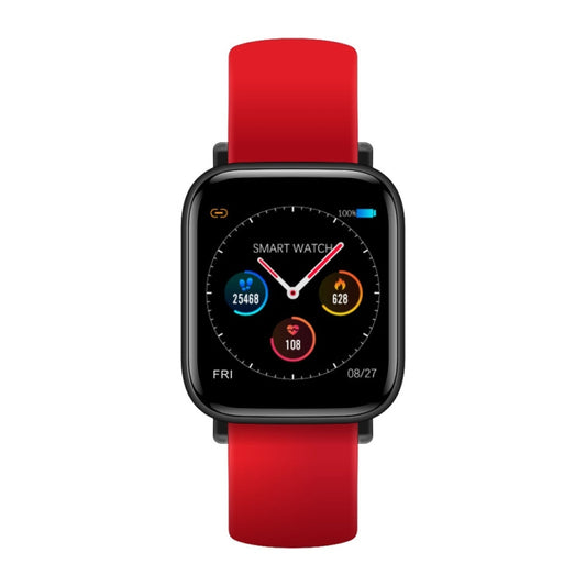Q10 Fashion Smart Sports Watch, 1.3 inch TFT Screen, IP67 Waterproof, Support Heart Rate / Blood Pressure Monitoring / Sleep Monitoring / Sedentary Reminder (Red) by buy2fix