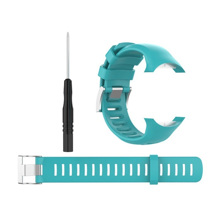 Smart Watch Silicone Watch Band for Suunto D6i(Sky Blue) - by buy2fix | Online Shopping UK | buy2fix