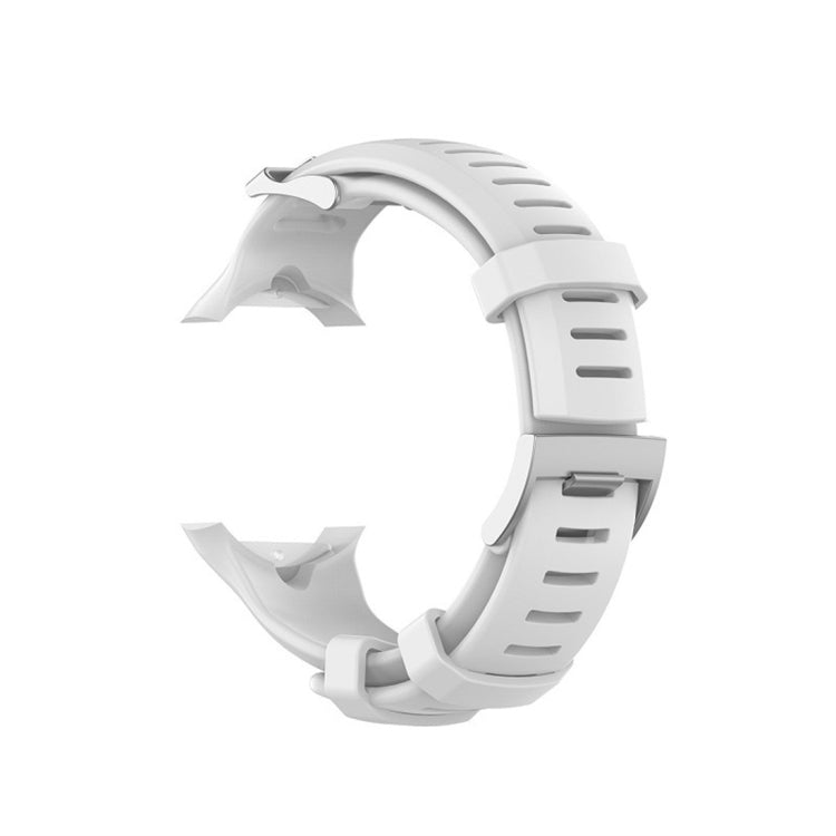Smart Watch Silicone Watch Band for Suunto D6i(White) - by buy2fix | Online Shopping UK | buy2fix