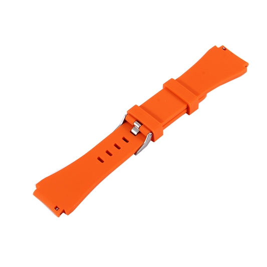 For Samsung Gear S3 Classic Smart Watch Silicone Watchband, Length: about 22.4cm(Orange) by buy2fix