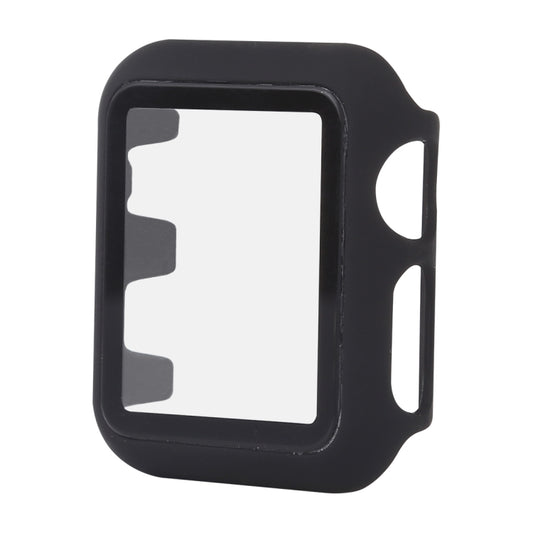 PC + Glass Protective Case for Apple Watch Series 3 & 2 & 1 38mm(Black) by buy2fix