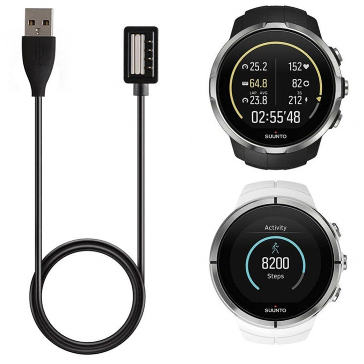 500mA 5V ABS USB Charger for Suunto Spartan, Cable Length: 100cm - by buy2fix | Online Shopping UK | buy2fix