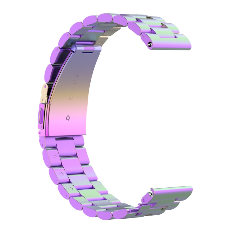 18mm Steel Wrist Strap Watch Band for Fossil Female Sport / Charter HR / Gen 4 Q Venture HR (Colour) - Watch Bands by buy2fix | Online Shopping UK | buy2fix