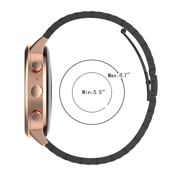18mm Steel Wrist Strap Watch Band for Fossil Female Sport / Charter HR / Gen 4 Q Venture HR (Colour) - Watch Bands by buy2fix | Online Shopping UK | buy2fix