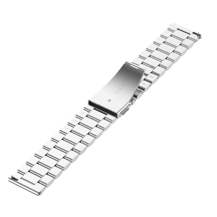 18mm Steel Wrist Strap Watch Band for Fossil Female Sport / Charter HR / Gen 4 Q Venture HR(Silver) - Watch Bands by buy2fix | Online Shopping UK | buy2fix