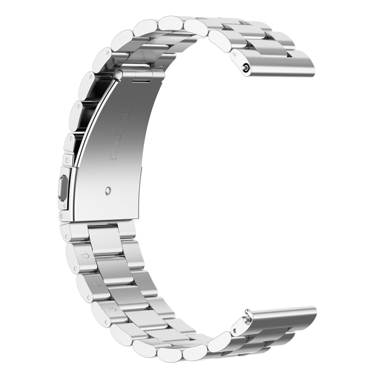 18mm Steel Wrist Strap Watch Band for Fossil Female Sport / Charter HR / Gen 4 Q Venture HR(Silver) - Watch Bands by buy2fix | Online Shopping UK | buy2fix