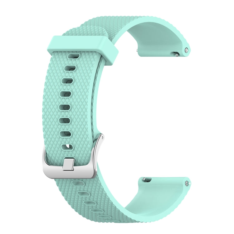 18mm Texture Silicone Wrist Strap Watch Band for Fossil Female Sport / Charter HR / Gen 4 Q Venture HR (Green) - Watch Bands by buy2fix | Online Shopping UK | buy2fix