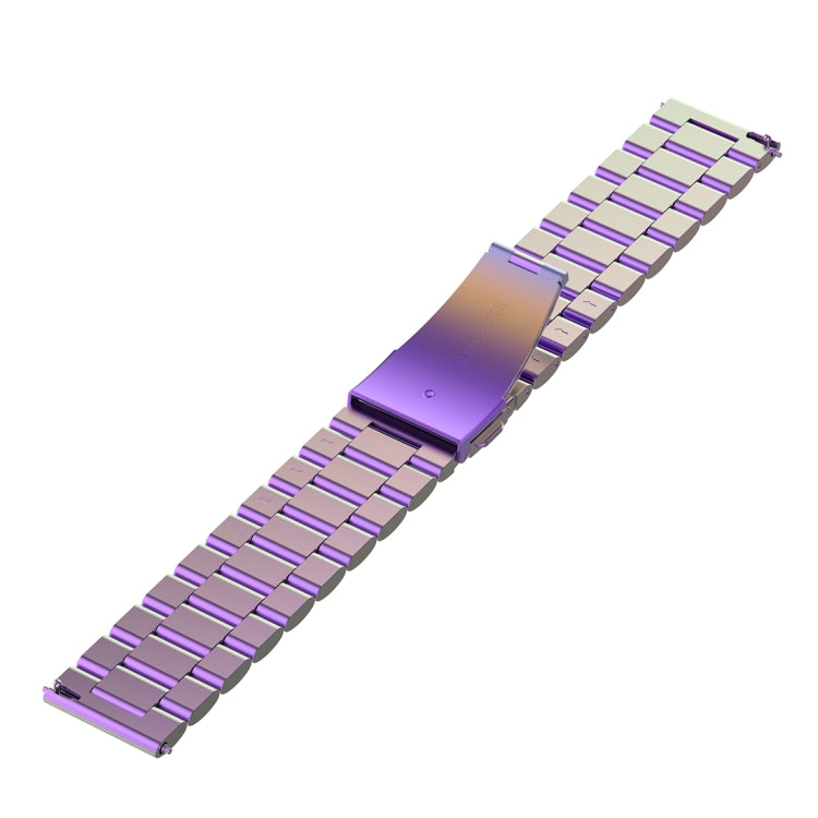 22mm Steel Wrist Strap Watch Band for Fossil Hybrid Smartwatch HR, Male Gen 4 Explorist HR / Male Sport (Colour) - Watch Bands by buy2fix | Online Shopping UK | buy2fix