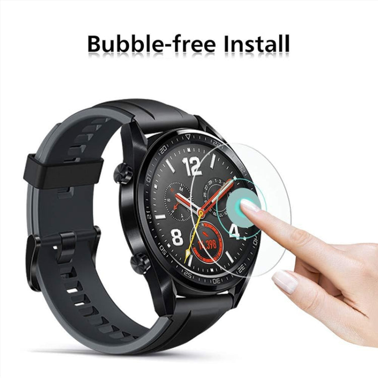 25mm Diametral Universal Tempered Glass Film for Galaxy, LG, Sony, Huawei, Garmin - Screen Protector by ENKAY | Online Shopping UK | buy2fix