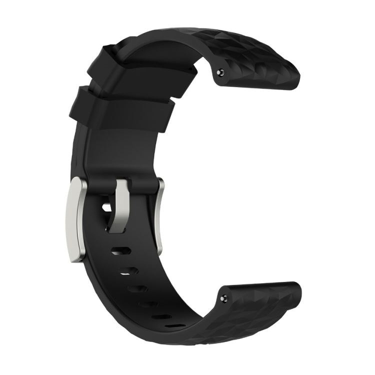 Silicone Watch Band for SUUNTO Sport Baro(Black) - by buy2fix | Online Shopping UK | buy2fix