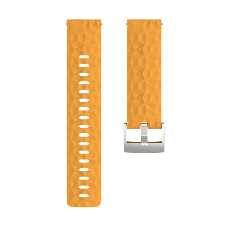 Silicone Watch Band for SUUNTO Sport Baro(Yellow) - by buy2fix | Online Shopping UK | buy2fix
