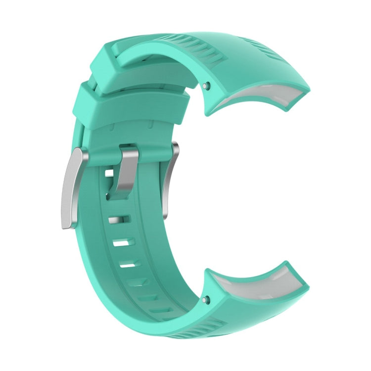 Silicone Watch Band for SUUNTO 9(Mint Green) - by buy2fix | Online Shopping UK | buy2fix