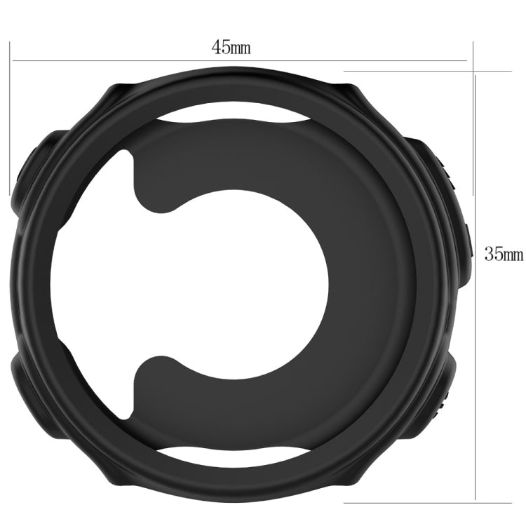 Solid Color Silicone Watch Protective Case for Garmin F235 / F750(Grey) - Screen Protector by ENKAY | Online Shopping UK | buy2fix