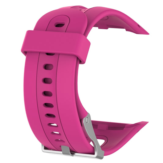 Male Style Silicone Sport Watch Band for Garmin Forerunner 10 / 15(Pink) by buy2fix