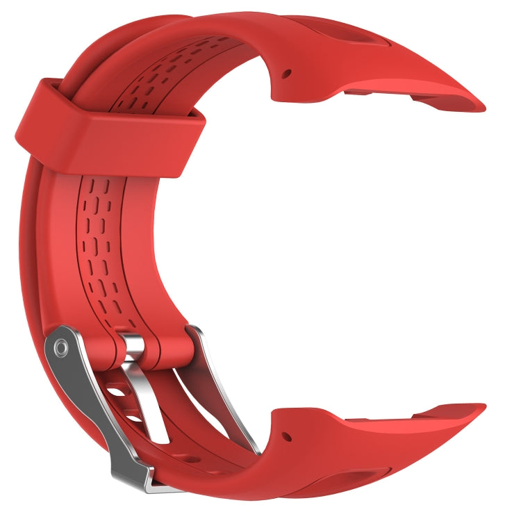 Male Style Silicone Sport Watch Band for Garmin Forerunner 10 / 15(Red) - Watch Bands by buy2fix | Online Shopping UK | buy2fix