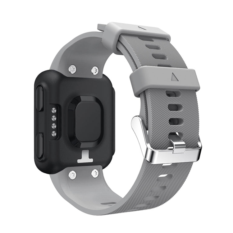 Silicone Sport Watch Band for Garmin Forerunner 35(Grey) - Watch Bands by buy2fix | Online Shopping UK | buy2fix