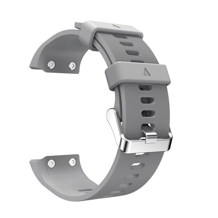 Silicone Sport Watch Band for Garmin Forerunner 35(Grey) - Watch Bands by buy2fix | Online Shopping UK | buy2fix