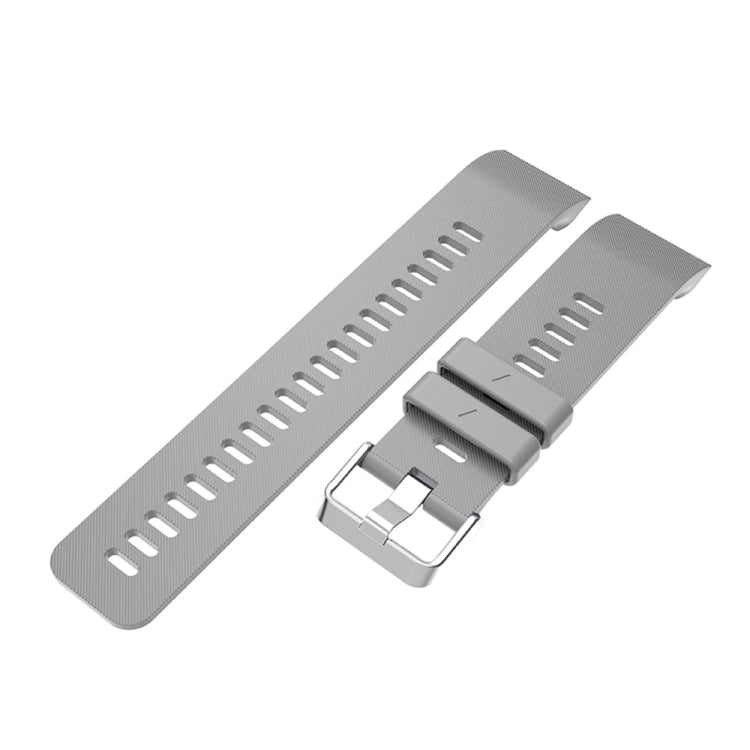 Silicone Sport Watch Band for Garmin Forerunner 35(Grey) - Watch Bands by buy2fix | Online Shopping UK | buy2fix