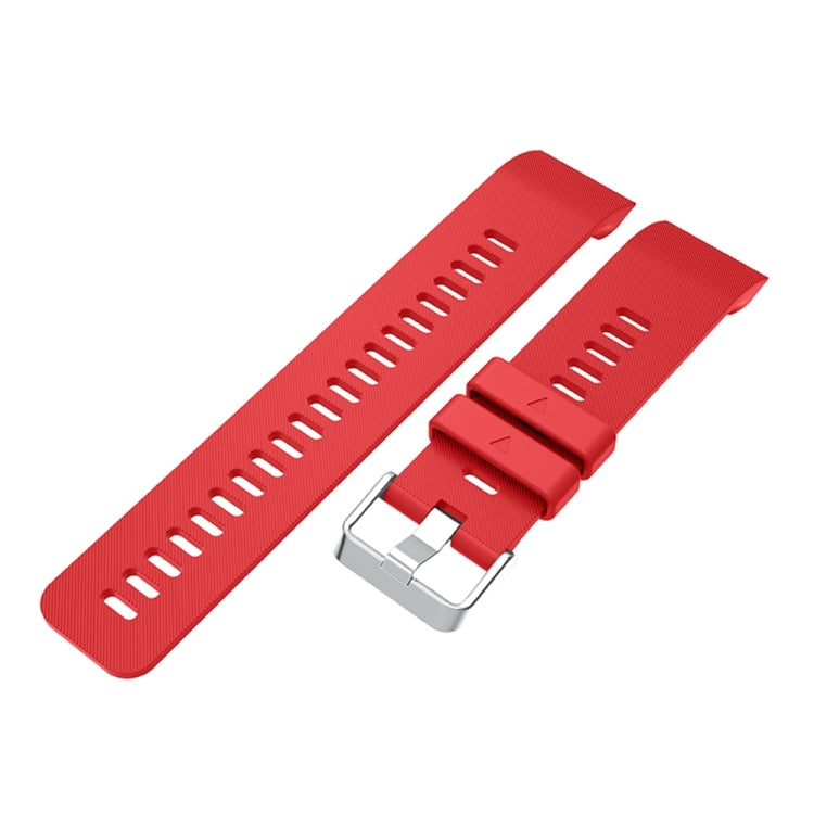 Silicone Sport Watch Band for Garmin Forerunner 35(Red) - Watch Bands by buy2fix | Online Shopping UK | buy2fix