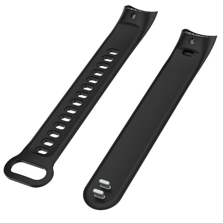 Silicone Watch Band for Huawei Honor Band 3(Black) - Watch Bands by buy2fix | Online Shopping UK | buy2fix