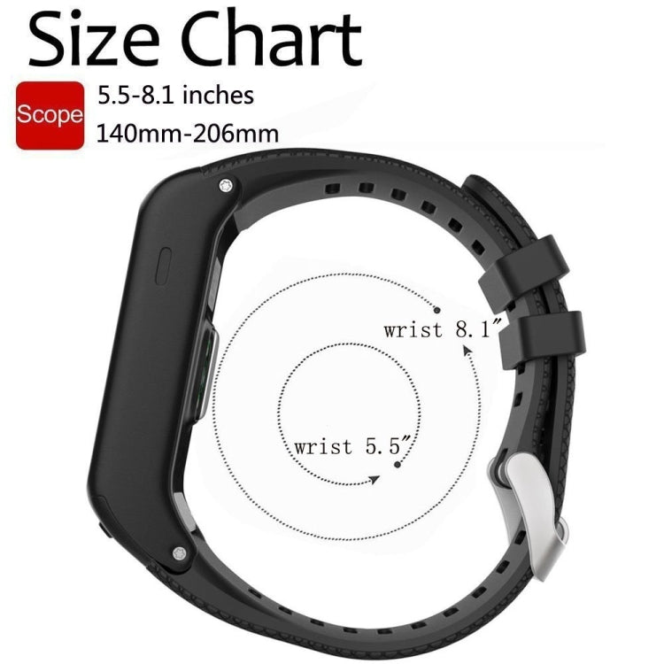 Silicone Sport Watch Band for Garmin Vivoactive HR(White) - Watch Bands by buy2fix | Online Shopping UK | buy2fix