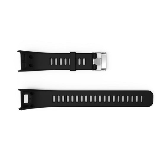 Silicone Sport Watch Band for Garmin Vivosmart HR(Black) by buy2fix