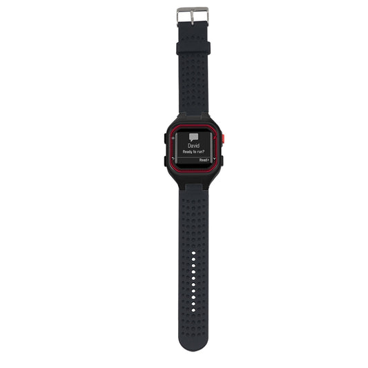 Male Adjustable Watch Band for Garmin Forerunner 25(Black) - Watch Bands by buy2fix | Online Shopping UK | buy2fix