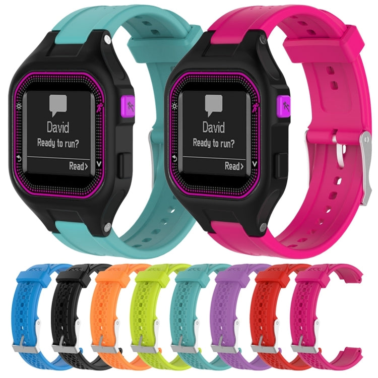 Female Adjustable Watch Band for Garmin Forerunner 25(Rose Red) by buy2fix