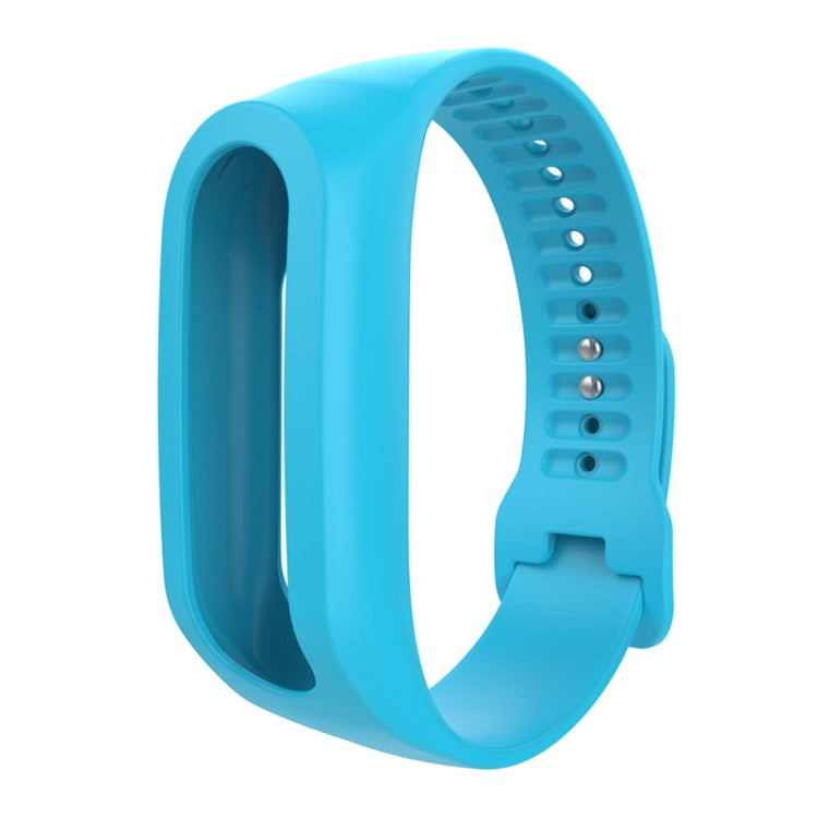 Silicone Sport Watch Band for TomTom Touch(Blue) - Watch Bands by buy2fix | Online Shopping UK | buy2fix