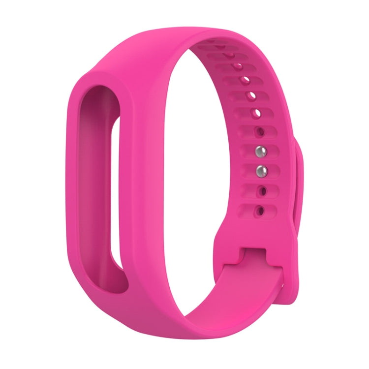 Silicone Sport Watch Band for TomTom Touch(Rose Red) - Watch Bands by buy2fix | Online Shopping UK | buy2fix
