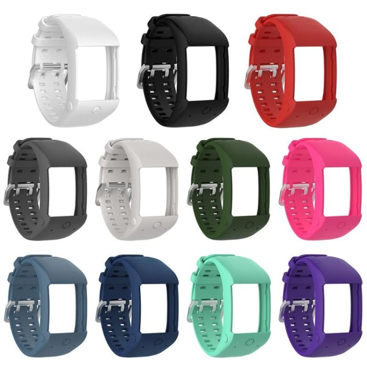 Silicone Sport Watch Band for POLAR M600(Navy Blue) - by buy2fix | Online Shopping UK | buy2fix