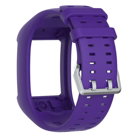 Silicone Sport Watch Band for POLAR M600(Purple) by buy2fix