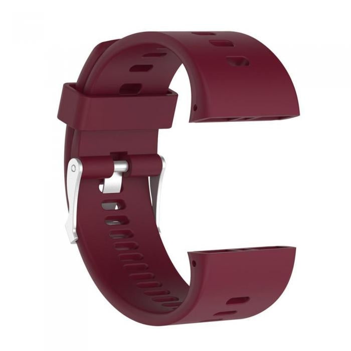 Silicone Sport Watch Band for POLAR V800(Wine Red) - by buy2fix | Online Shopping UK | buy2fix
