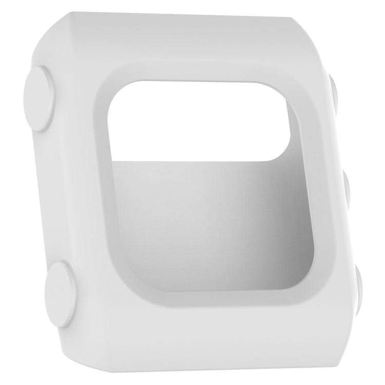 Solid Color Silicone Watch Protective Case for POLAR V800(White) - by buy2fix | Online Shopping UK | buy2fix