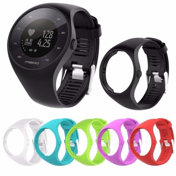 Silicone Sport Watch Band for POLAR M200(Red) - by buy2fix | Online Shopping UK | buy2fix