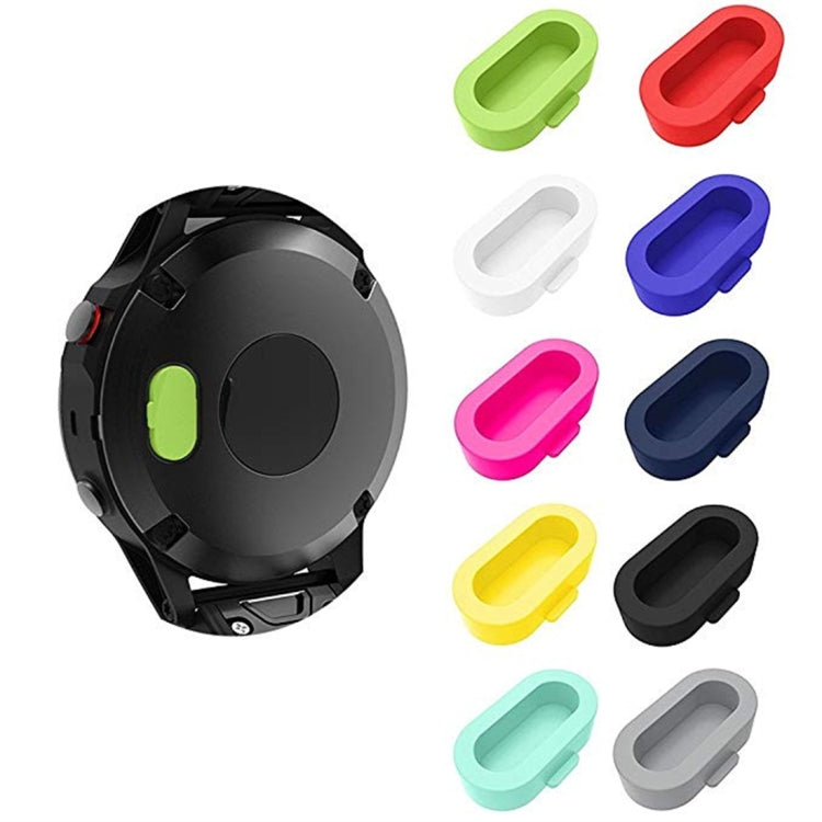 Smart Watch Charging Port Silica Gel Anti-dust Stopper Dustproof Plug for Fenix 5 / 5S / 5X(Yellow) - Screen Protector by buy2fix | Online Shopping UK | buy2fix