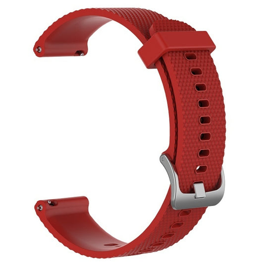 Smart Watch Silicone Watch Band for POLAR Vantage M 22cm(Red) by buy2fix