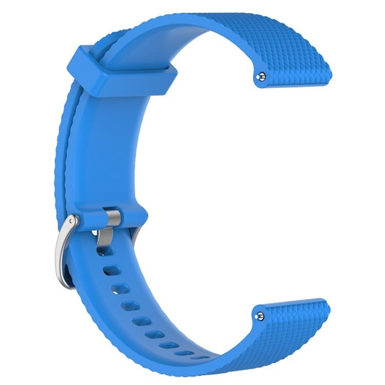 Smart Watch Silicone Watch Band for POLAR Vantage M 22cm(Sky Blue) - by buy2fix | Online Shopping UK | buy2fix