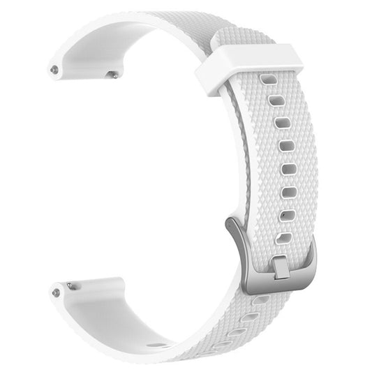 Smart Watch Silicone Watch Band for POLAR Vantage M 22cm(White) by buy2fix