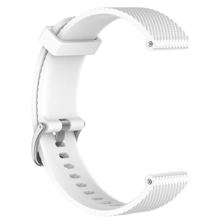 Smart Watch Silicone Watch Band for POLAR Vantage M 22cm(White) - by buy2fix | Online Shopping UK | buy2fix