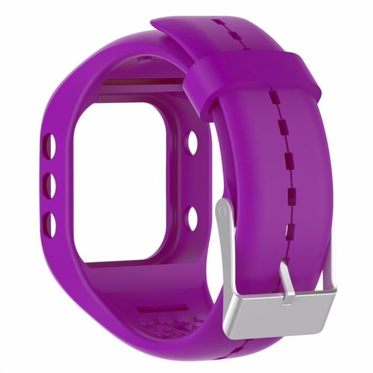 Smart Watch Silicome Watch Band for POLAR A300(Purple) - by buy2fix | Online Shopping UK | buy2fix