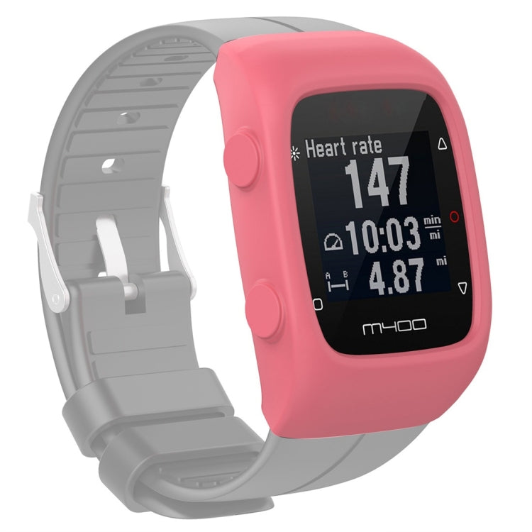 Smart Watch Silicone Protective Case for POLAR M430(Pink) - by buy2fix | Online Shopping UK | buy2fix